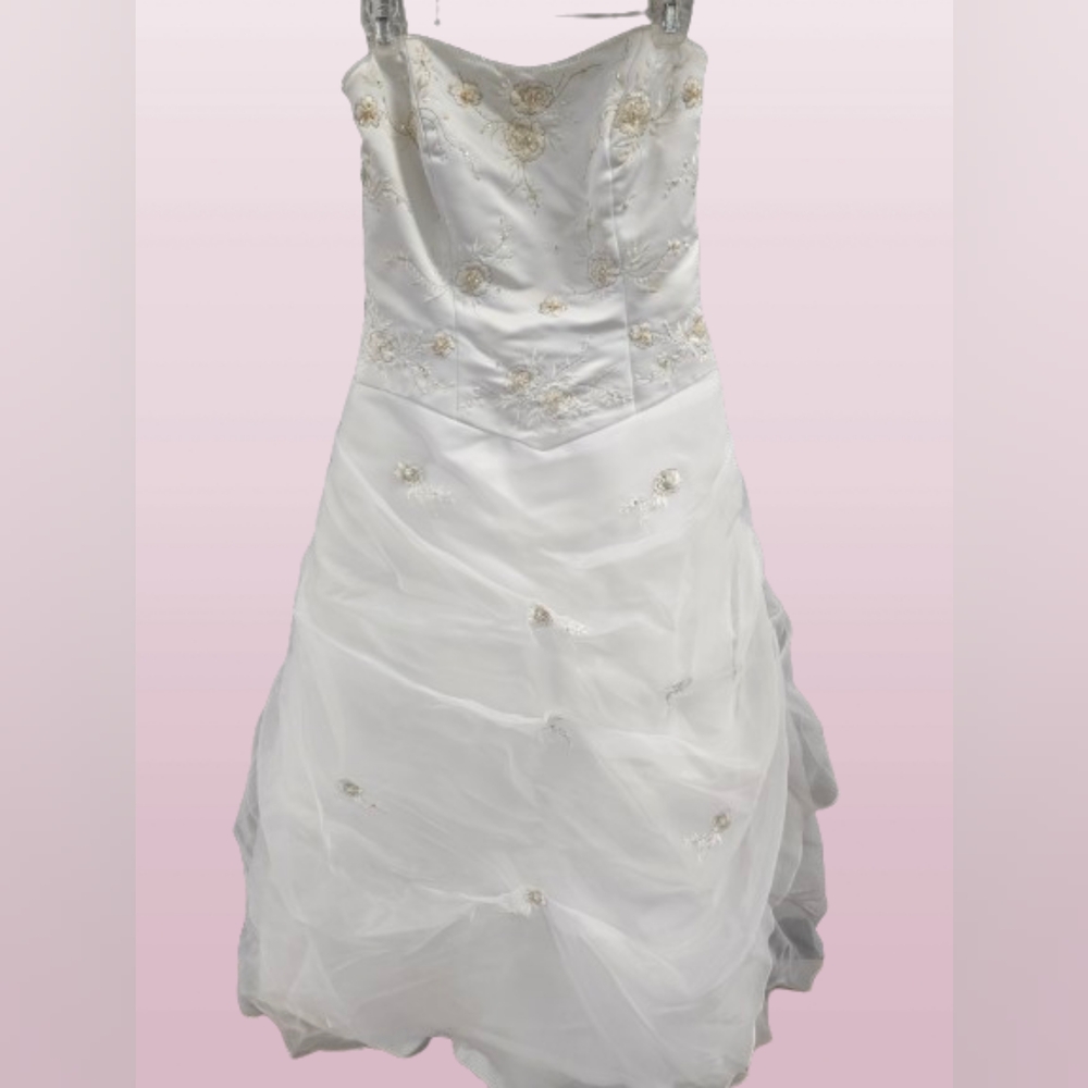 David's Bridal Wedding Dress